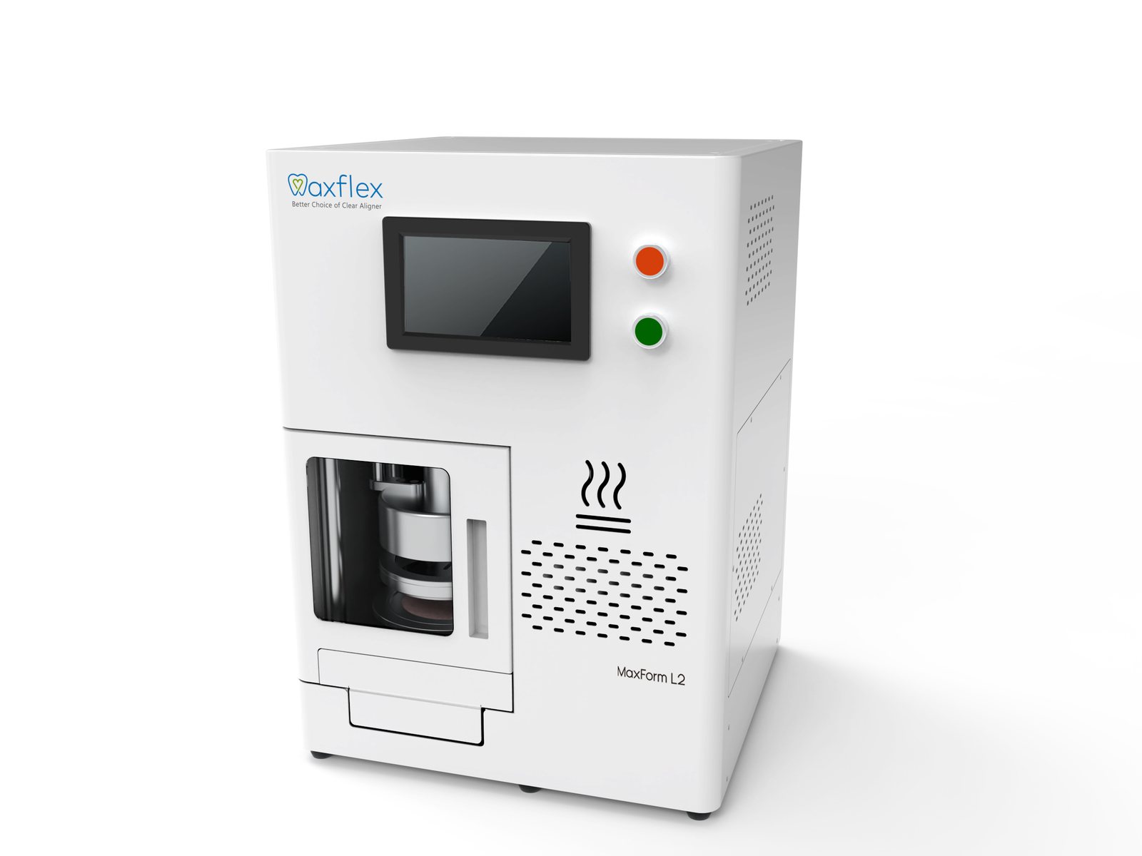 MaxForm L2 automatic dual-aligner thermoforming machine, angled view